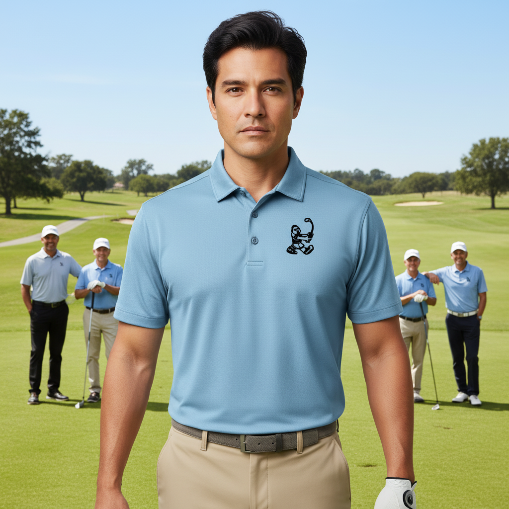 Angry Golfer Polo Shirt