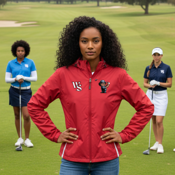 Ladies Color Block Hooded Jacket