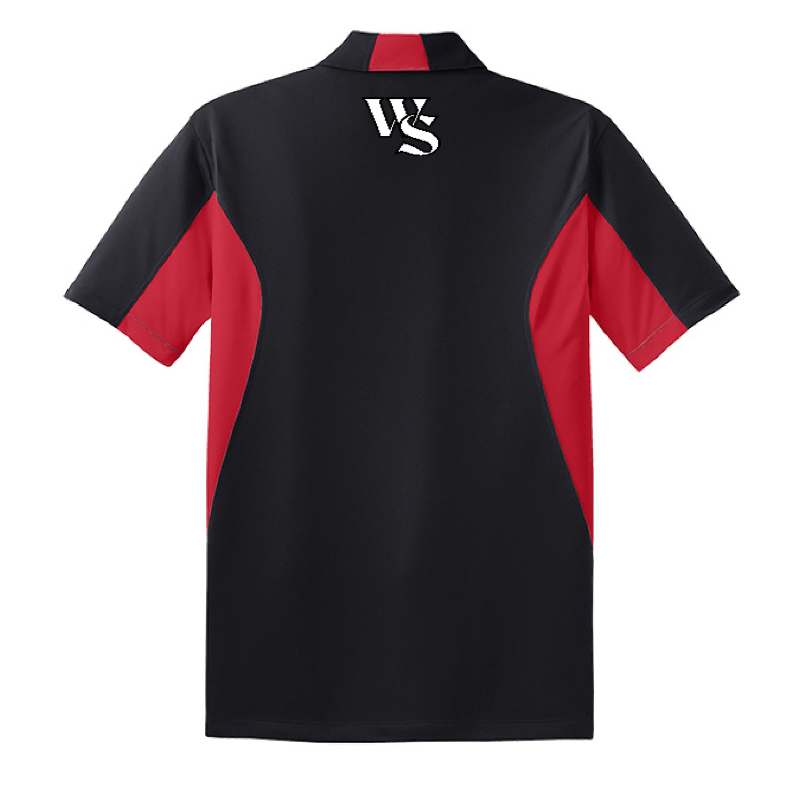 Black/ True Red - BACK