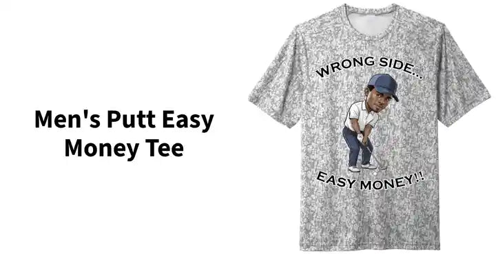 Men's Putt Easy Money Tee by@Outfy